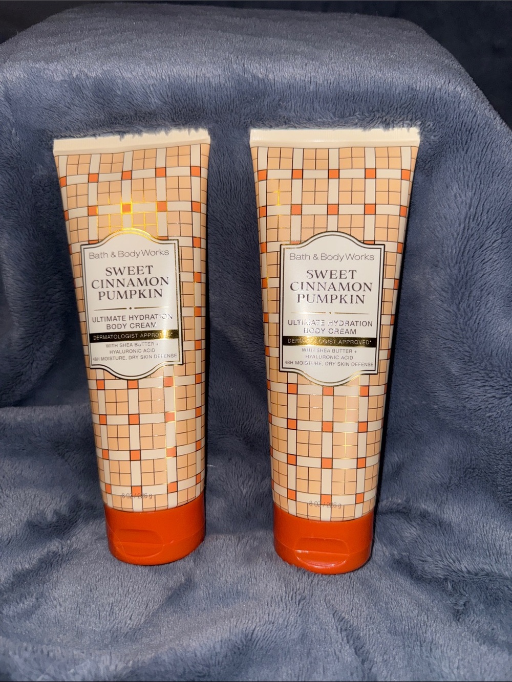 Bath & Body Works Sweet Cinnamon Pumpkin Body Cream, Set of Two
